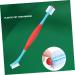 Angoily 4pcs Dual-head Pet Household Puppy Tools Teeth Manual Cleaners for Double-end Convenient Tooth - Buy Online on GoSupps.com