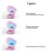 NATUDOCO Adjustable Vibration Eye Massager - Alleviate Eye Fatigue with Electrical Eye Ring - Pink Eye Relaxer for Tired Eyes - Buy Online on GoSupps.com