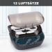 LdawyDE Denture Box Retainer Case Set - Denture Brush Chewies and Removal Tool Included - Mirror Attached for Convenience Black - Buy Online on GoSupps.com