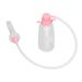 350ml Vaginal Cleaning System Bottle 12 Holes Reusable Manual Anal Shower Cleaning Kit for Home Pink