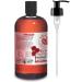 Rose & Geranium Massage Oil | 16 oz Mineral Oil-Free | Soothing Full Body Therapy - Buy Online on GoSupps.com