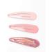 Set of 6 Pink Hair Clips Snap Bendies Sleepies 4cm - Buy Online on GoSupps.com