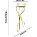 Eyelash Curler Handheld No Eye Lash Curler - Dramatically Curled Eyelashes Curler with Padded Handle for Long Lasting Effect Gold-plated-pvc Box - Buy Online on GoSupps.com