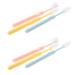 Gatuida 6st soft toothbrush travel toothbrush tooth hygiene pp toothbrush toothbrush toothbrush cleaning tooth cleaning toothbrush clean oral care cover cleaning brush travel nylon