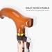 Adjustable Crutches Aluminum Alloy Non- Slip Folding Walking Stick for Male Female Disabled Elderly Mobile Walking Sticks Rose Parent's Gift Handmade Smooth Sailing - Buy Online on GoSupps.com