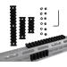 Buy Houson Polymer Keymod Picatinny Rail Adapter - Nylon Weaver Mount for Airsoft (5-Slot & 13-Slot) - International Shipping Available - Buy Online on GoSupps.com