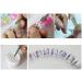 WINBST DivaScarlet Aquarium Nails Art Tips - 100 Pieces DIY French Acrylic Nail Tips with Box for Stunning Nail Art - Buy Online on GoSupps.com