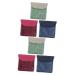 Lurrose 6 pc storage bags for women's bandages Multifunctional bag for the period bag for tampon container Transportable sanitary container Small period pocket travel caricature