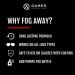Gamer Advantage FogAway Anti Fog Spray - Fog Prevention for Ski Goggles Gaming Glasses Home Electronics & Outdoor Use - Safe for All Lens Types - Made in The USA - (2 Oz 2-Pack) - Buy Online on GoSupps.com