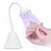 GAOY Omin-Cure Nail Lamp Rechargeable UV Light for Gel Nails USB Nail Dryer for Acrylic Nail Extension Fast Curing