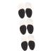Gatuida 9 Pairs Non-Slip Forefoot Pad Womens Shoe Inserts Metatarsal Cushions Metatarsal Ball Metatarsal Pads for Ladies Pumps Forefoot Pads Women's High Heel Comfort Pad
