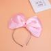 Lurrose Huge Bow Headband Large Bowknot Hairband Halloween and Christmas Party Hair Accessories for Woman Girl (Pink) - Buy Online on GoSupps.com