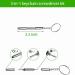 Dewedrt 5 in 1 Mini Screwdriver Glasses Screwdriver Magnetic Screwdriver Set for Watches Green - Buy Online on GoSupps.com