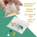 200 Piece Resealable Zipper Locking Pill Pouches | Daily AM PM Travel Medicine Organizer with Clear Write-On Labels for Vitamins & Medications - Buy Online on GoSupps.com