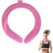 Cooling Neck Wraps - Ice Cooling Wrap for Neck - Reusable Wearable Body Cooling Wraps Comfortable Cooling Body Wraps for Camping Study Sports Hiking and Offices Pink - Buy Online on GoSupps.com