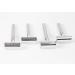 G&F Gentle Shaver Safety Razor - Stainless Steel Open Comb Silver | Eco-Friendly Grooming Tool for Men & Women - Buy Online on GoSupps.com