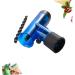 FOMIYES Hair Curler Hair Dryer Hair Perm Rods Spiral Curl Rollers Rod Curls Dryer Mouth Cover Curlers Curling Tool Curling Hair 21.5*16*6.3cm Blue - Buy Online on GoSupps.com