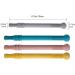 4 High Bite Ring Tubes & Sensory Cubes for Teething Babies | Safe & Soft Textures for Infants | Molar Rods for 0+ Months - Buy Online on GoSupps.com