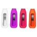 EverAct Clip Holder Compatible with Fitbit One (Set of 4) 4 Pack:WHITE PURPLE PINK ORANGE