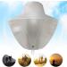 Wide Brim Sun Hat w/ Neck Flap, Adjustable 50+UPF Protection Safari Cap for Women & Men - Grey | Ideal for Hiking & Fishing - Buy Online on GoSupps.com