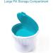 Opret 3-in-1 Multifunction Pill Cutter | Pill Splitter, Crusher & Box | High Safety Design | Small Pills | Blue - Buy Online on GoSupps.com