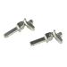 10 Pack 6mm Wide Plastic Eyeglass Hinges Acetate Sunglasses Frame Hinges Eyeglass Replacement Repair Parts