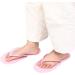 Hotel Disposable Slippers 12 Pairs - Pink Spa Home Breathable Flip-Flops for Travel - 34 * 13 * 8cm - Buy Online on GoSupps.com