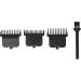 Electric Hair Clipper for Men | USB Rechargeable LED Display & 3 Guide Combs | Home Salon Trimmer - International Shipping Available - Buy Online on GoSupps.com