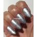 Bluesky Silver Glitter Shimmer Sparkle A18 Nail Gel Polish UV LED Soak Off 10ml - Buy Online on GoSupps.com
