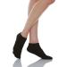 RELAXSAN 650CS Diabetic No Show Socks - Unisex Five Fingers Low Cut Socks for Sensitive Feet - Cotton and Silver Blend - Black - Buy Online on GoSupps.com