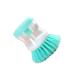 FIOERDTUIE Cookware Brush Replacement Detachable Soft Hair Ergonomic Cooking Pan Pot Dish Plate Cleaning Brushes Tool Accessories Green