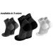 OS1st FS4 Plantar Fasciitis Socks - Relief Arch Support & Foot Health | 4 Styles L Qtr Crew Black | International Shipping Available - Buy Online on GoSupps.com