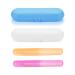 ATBUSS 4-pack travel toothbrush organizer electrical toothbrush case toothbrush container reusable toothbrush case for the trip (2 styles)