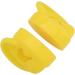 Silicone Ear Model 2PCS - Soft Yellow Waterproof for Hospital & Jewelry Display - Buy Online on GoSupps.com