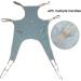 Lift Sling for Toileting Patient Lifts for Shower Bath Safer Medical Transfer Sling Heavy Duty Divided U Slings 6-Point Patient Lift Sling for Elderly Disabled - Buy Online on GoSupps.com
