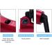 Professional Hair Curler Brush - Ceramic Hot Air Styling Iron for Soft Curls & Volume | Lightweight Negative Ion Paddle Brush - Buy Online on GoSupps.com