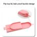 Soft Silicone Makeup Brush Bag - Travel-Friendly Case with Side Cleaner | Large Capacity & Dust Proof - Buy Online on GoSupps.com