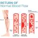 Rapid Detox Tourmaline Ionic Body Shaping Socks | Acupressure Self-Warming Slimming Knee Cuff Health Socks - Shop Now! - Buy Online on GoSupps.com