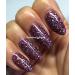 Bluesky PURPLE GLITTER BLZ39 Purple Multi Glitter Sparkle Nail Gel Polish UV LED Soak Off 10ml - Buy Online on GoSupps.com