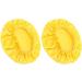 Satin Sleeping Cap Set | Shower & Chemotherapy Hair Cover Bonnet | Hair Loss & Salon Beauty Caps - Yellow (2 Pcs) - Buy Online on GoSupps.com
