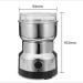 Coffee Grinder Electric Grain Grinder Stainless Steel Spice Grinder Crusher Blender for Coffee Beans Nuts Dried Spices and Grains Grinder 150W Powerful Motor Low Noise - Buy Online on GoSupps.com