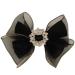 CCelia's 5.5 Inch Big Hair Bows Hair Clips Hair Barrettes Hair Accessories (Black)