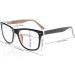 Eyekepper 5-Pack Square Readers with Spring Hinges - Large Lens Reading Glasses for Men & Women +1.25 Computer Glasses - Buy Online on GoSupps.com