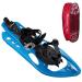 Inook axl snowshoes i snowshoes with climbing help I EU 34-42 i snowshoe set with practical snowshoes carrying bag i individually size adjustable and many patented functions