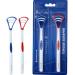 YANDY Tongue scraper tongue brush for adults and children easy to use freshens breath and helps eliminate bad breath (Pack of 2)
