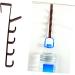 GLEAVI 3pcs Five Abs Hooks Resin Towel Sections Bags Rack The for Hanging Multipurpose Hanger Door - Buy Online on GoSupps.com