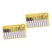FOMIYES 2 Sets Nail Art Supplies Cuticle Drill Bits Nail Drill Replacement Bits Manicure Pedicure Bit Nail Grinding Head Gel Nails Bit Kit De U as De Gel Nail Drill Bits Polisher Sand Set 5x1cmx2pcs Yellowx2pcs
