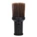 BYARSS Multifunctional Broken Hair Brush Neck Duster Brush Beard Shaving Brush for Barber Shop (Black) Sweep