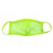 Bobolover - Network Mask Mouth Protection Washable Protection Mask Oral Nasal Protection Natzle Mask Breathable Reusable Mask for women (yellow 22x14.5cm)