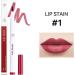  SONGVISON 2-in-1 matte lipstick with lip liner and tint effect highly pigmented waterproof ultra-resistant natural smudge-proof finish for flawless makeup - Buy Online on GoSupps.com